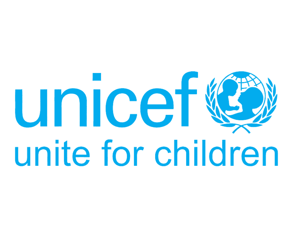 UNICEF logo.