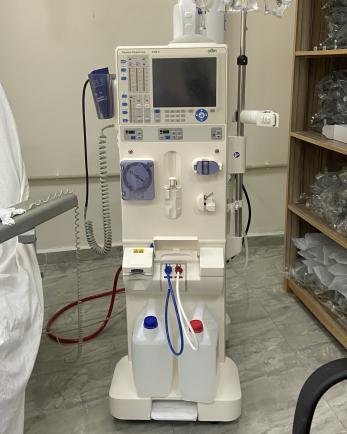 A dialysis unit.