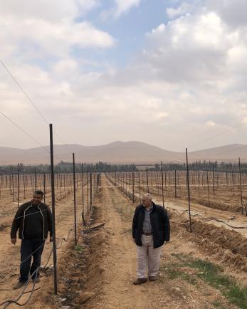 A jordanian farmer and farm owner.