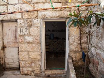 The entryway to a home.